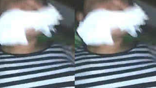 Beautiful Muslim girlfriend wanted sex and boy decided to try anal