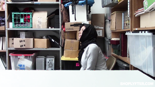 Porn video of Arab girl Ella Knox in hijab redeeming herself by sex | XXX Video on AllSex.XXX