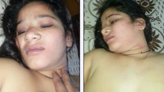 Amateur Indian guy films how he fucks XXX cunny during chudai with GF