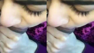 Point of view porn video of Desi girl sucking hard sex instrument