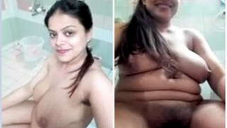 Desi girl with big tits decides to make XXX surprise for a lover