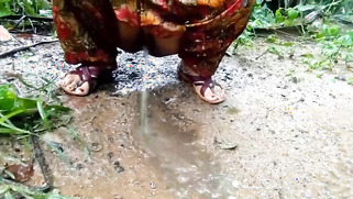 Indian Mom Outdoor Forest Pissing XXX Desi Video Compilation | XXX Video on AllSex.XXX