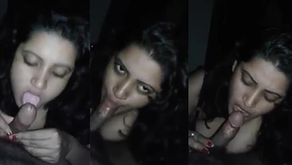 Curly Indian beauty is always glad to suck XXX screwdriver on camera