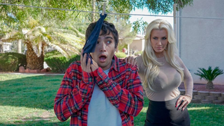 Busty mom Brittany Andrews fuck yuong boy! Pounding the panty thief XXX sex