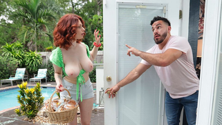 Redhead goddess with big boobs Annabel Redd likes his young cock | XXX Video on AllSex.XXX