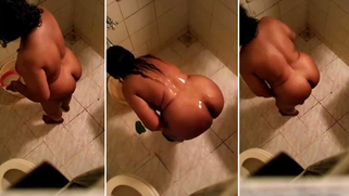 Big botty desi aunty feels comfortable taking a bath in front of a hidden camera | XXX Video on AllSex.XXX