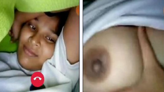 After a brief acquaintance Indian man asks girl to expose XXX titties