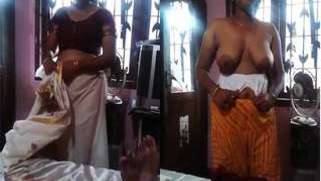 Young Desi woman skillfully flaunts her XXX tits for cameraman