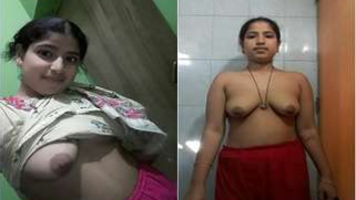 Desi female allows subscribers to see her XXX titties in the nude