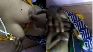 Money is received by Desi MILF performing XXX striptease on camera