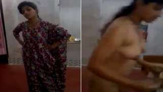 Cameraman wants fun with XXX Desi amateur actress filming her opening up