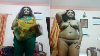 Indian MILF bares her XXX charms putting big hooters in camera | XXX Video on AllSex.XXX