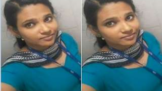 Girl from India decided to expose boobs and muff rubbing her XXX button