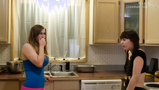 Mom Xev Bellringer and neighbor discuss size of husband's nude dick | XXX Video on AllSex.XXX