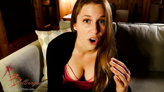 Hottie Xev Bellringer swaps body with sister and checks nude tits | XXX Video on AllSex.XXX