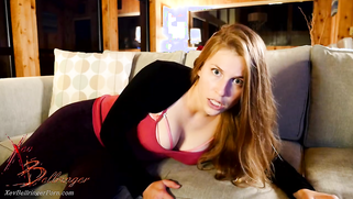 Hottie Xev Bellringer swaps body with sister and checks nude tits | XXX Video on AllSex.XXX