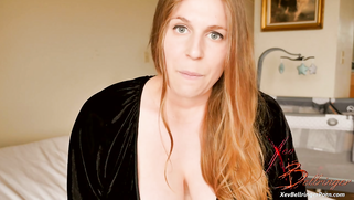 Luxurious woman Xev Bellringer talks with hubby almost fully nude | XXX Video on AllSex.XXX