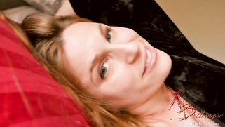 Natural mom Xev Bellringer with nude tummy talks to her obedient hubby | XXX Video on AllSex.XXX