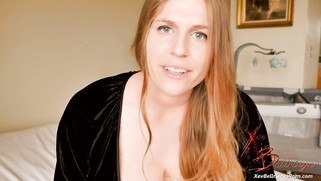 Natural mom Xev Bellringer with nude tummy talks to her obedient hubby | XXX Video on AllSex.XXX