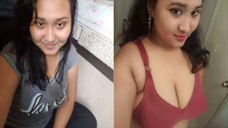 Guy asks his tempting Indian friend to show how she washes XXX tits