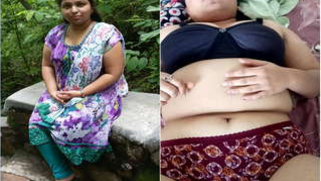 Chubby Indian housewife loves to finger and toy her XXX pussy at home