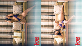 Chubby Desi model takes part in glamorous XXX photo shoot on couch