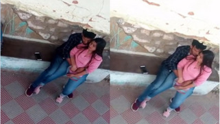 Tempting Desi girl allows sex partner to touch her XXX vagina outdoors