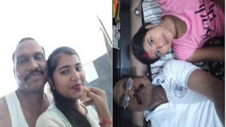 Busty Indian girl rubs man's sex stick against her XXX vagina in bed