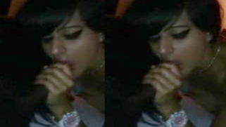 Desi whore has oral sex with XXX client who pays her for a blowjob