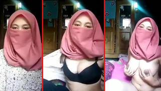 Young Malay woman can show off all the sex parts but with hijab on