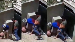 Wife in a XXX hijab gets it on with her Melayu fucker outdoors