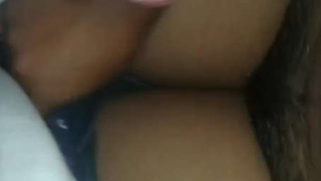 Indian chick with tattooed fingers bares XXX peach for solo sex video