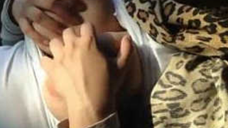 Indian wife shows her juicy XXX titties and plays sex games with them