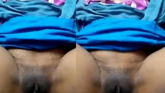 Indian chick spreads her sex legs wide so that XXX hole can be seen
