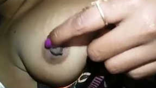 Indian exposes her sex appealing twins and touches perky XXX nipples