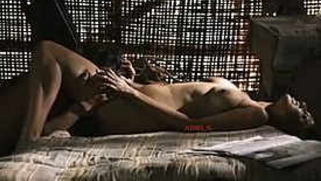 Man finds Indian sex woman naked and horny so he gives XXX cunnilingus