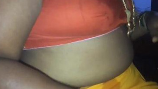 Insistent Indian man coaxes chubby wife to take part in home porn clip