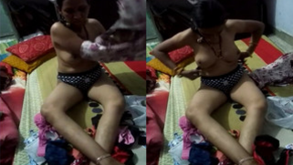 Guy forgets about porn as soon as Indian starts putting on clothes