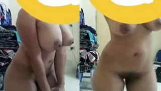 Titillating Indian is addicted to XXX striptease and performs sex dance