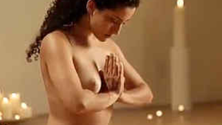 Sexy video where XXX Indian yoga girl does exercises being naked | XXX Video on AllSex.XXX