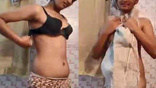 Slim Desi gal dreams about sex and shows on camera her XXX assets