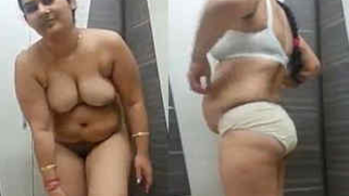 Naughty Desi woman shakes XXX curves showing she is fully ready for sex