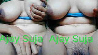 Big tits and trimmed XXX vagina of hot Desi woman are ready for sex