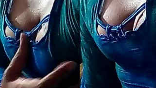 Sexy Indian woman can't say no to XXX lover who touches her sex tits