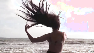 Indian girl needs sex action and exposes her XXX parts in the ocean | XXX Video on AllSex.XXX