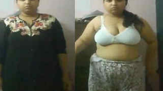 Desi beauty with hairy XXX cunt takes her sex tits to light too