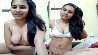 Teen Desi webcam girl will attract more viewers if she takes sex pole in XXX slit