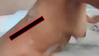 Classy Desi woman rides partner's XXX prick during sex in hot tub