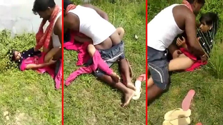 Mad вude аorced Bhojpuri Desi girl get busy outdoor group sex