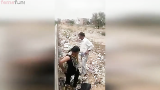 Sexy slutty wife cheats on husband at construction site and gets caught | XXX Video on AllSex.XXX